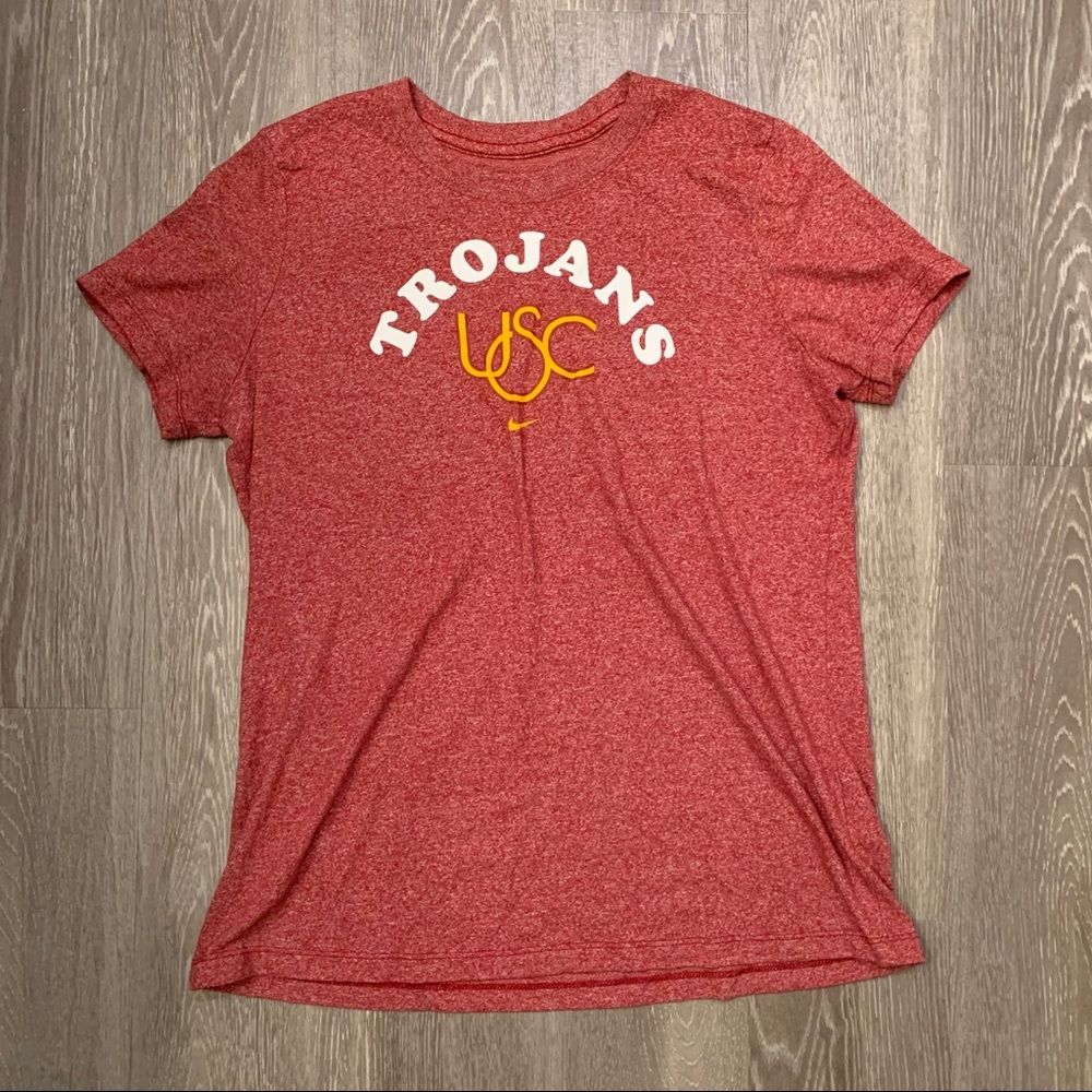 Nike USC Trojans Southern Cal The Nike Tee T-Shirt Women's Size Large